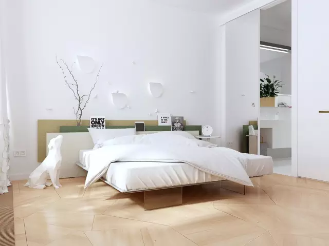 如此清雅舒適的臥室，誰(shuí)能不愛(ài)！