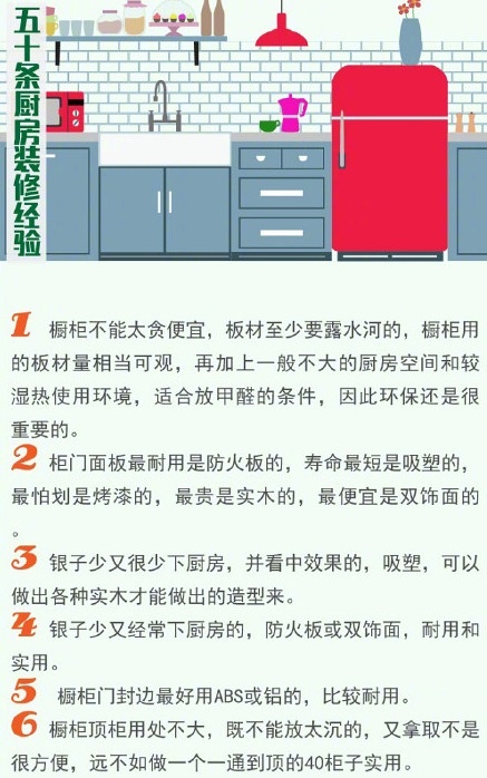 新房裝修廚房不能省，遠(yuǎn)景裝飾50條廚房裝修經(jīng)驗(yàn)